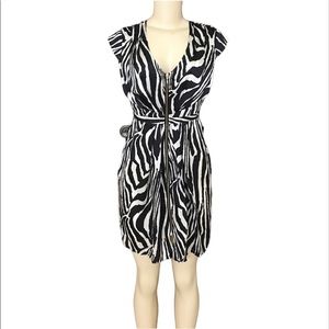 🦓 H&M Zebra Print Dress